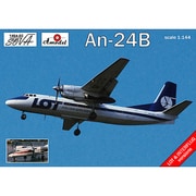 1/144 AM14642 アントノフAn-24B双発旅客機ポーランド/ 東ドイツ航空 [プラモデル]