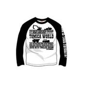 トミカ 働く車シルエット 長袖Tシャツ シロ 130 [子供服]