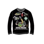 トミカ ハイパービルダー 長袖Ｔシャツ クロ 120 [子供服]