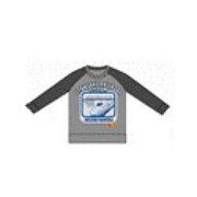 プラレール みずほ・さくらラグラン 長袖Tシャツ オレンジ 110 [子供服]