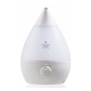 超音波式アロマ加湿器「SHIZUKU PLUS+（しずくプラス）」 モイストホワイト AHD-012-WH