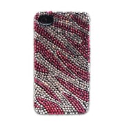 LUX-CRSL-PKZBR-IP4S [Pink Zebra, Crystal Case for iPhone4/4S]