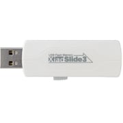 Xiao Slide3 8GB USB2.0/3.0対応フラッシュメモリ ホワイト PFU-XS3/8GW