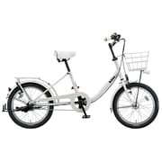 E.XBKホワイト 1C22BA bikke b ビッケ自転車 BK032