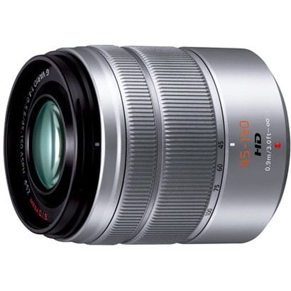 H-FS45150-S [LUMIX G VARIO 45-150mm/F4.0-5.6 ASPH./MEGA O.I.S. シルバー Gシリーズ 望遠ズームレンズ マイクロフォーサーズ]