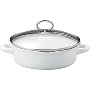 コモ・フェリーチェ 浅型キャセロール 22cm CF-22W