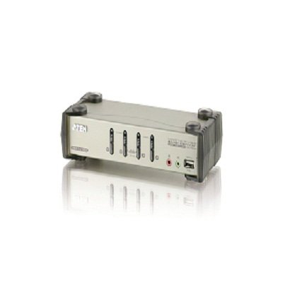 マルチプラットフォーム対応KVMスイッチ 4ポート CS1734B/ATEN