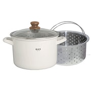 パスタポット 22cm（5.6L） ホワイト BMP-22P･W