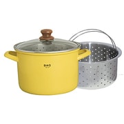 パスタポット 22cm（5.6L） イエロー BMP-22P･Y