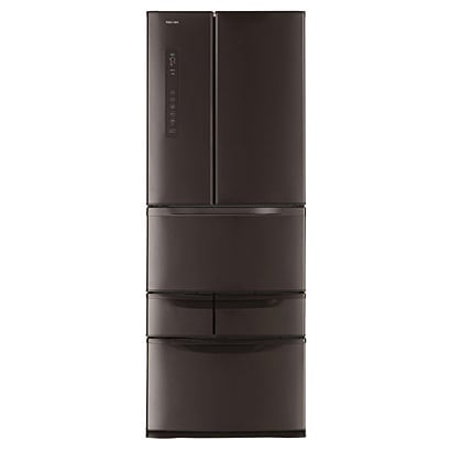 VEGETA ノンフロン冷凍冷蔵庫 (510L・フレンチドア） 6ドア グランブラウン GR-F51FS(T)