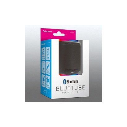 iPod touch/iPhone/iPad専用Bluetoothワイヤレスミニスピーカー BLUETUBE ブラック PSP-BTS1B