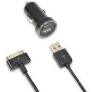 Micro Car charger 2.1A 30pin charge&sync cable DCA294-B