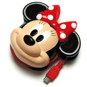 スマートフォン用AC充電器 ダイカット ミニー PG-DNYAC011MNE