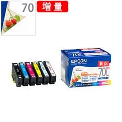 ヨドバシ.com - エプソン EPSON IC6CL70L [インクカートリッジ