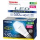LED電球 E17口金 昼白色 530lm 密閉器具対応 断熱材施工器具対応 E－CORE（イー・コア） LDA6N-G-E17/S