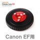 PINHOLE LENS 025 キャノン用 レッド [ピンホールレンズ]
