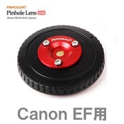 PINHOLE LENS 025 キャノン用 レッド [ピンホールレンズ]