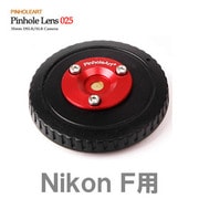 PINHOLE LENS 025 ニコン用 レッド [ピンホールレンズ]