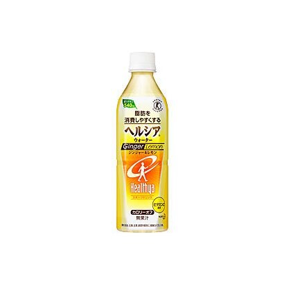 ヘルシアウォーター　ジンジャー＆レモン 500ml [特定保健用食品]
