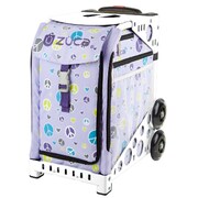 ZUCAスポーツ フレーム（ホワイト）＋インサートバッグ（ピース） 旅行日数目安：2～3泊 40.23L ZUCA Sport Frame White＋Insert Bag Peace