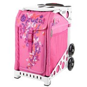 ZUCAスポーツ フレーム(ホワイト)+インサートバッグ(フルッターズ) 旅行日数目安:2~3泊 40.23L ZUCA Sport Frame White+Insert Bag Flutterz