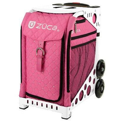 ZUCAスポーツ フレーム（ホワイト）＋インサートバッグ（ホットピンク） 旅行日数目安：1～2泊 29L ZUCA Sport Frame White＋Insert Bag Hot Pink
