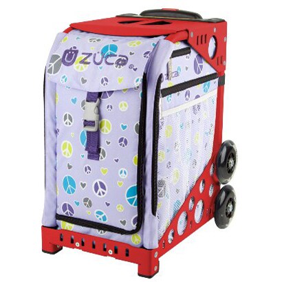 ZUCAスポーツ フレーム（レッド）＋インサートバッグ（ピース） 旅行日数目安：2～3泊 40.23L ZUCA Sport Frame Red＋Insert Bag Peace