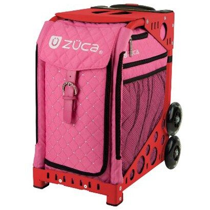 ZUCAスポーツ フレーム（レッド）＋インサートバッグ（ホットピンク） 旅行日数目安：1～2泊 29L ZUCA Sport Frame Red＋Insert Bag Hot Pink