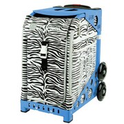 ZUCAスポーツ フレーム(ブルー)+インサートバッグ(ゼブラ) 旅行日数目安:2~3泊 40.23L ZUCA Sport Frame Blue+Insert Bag Zebra