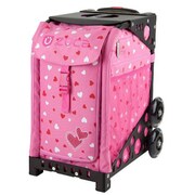 ZUCAスポーツ フレーム(ブラック)+インサートバッグ(スウィートハーツ) 旅行日数目安:1~2泊 29L ZUCA Sport Frame Black+Insert Bag Sweetheartz