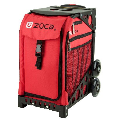 ZUCAスポーツ フレーム（ブラック）＋インサートバッグ（チリ） 旅行日数目安：1～2泊 29L ZUCA Sport Frame Black＋Insert Bag Chili