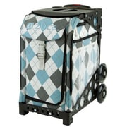 ZUCAスポーツ フレーム（ブラック）＋インサートバッグ（ブルーアーガイル） 旅行日数目安：2～3泊 40.23L ZUCA Sport Frame Black＋Insert Bag Blue Argyle