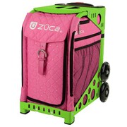 ZUCAスポーツ フレーム（グリーン）＋インサートバッグ（ホットピンク） 旅行日数目安：1～2泊 29L ZUCA Sport Frame Green＋Insert Bag Hot Pink