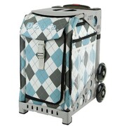 ZUCAスポーツ フレーム(グレー)+インサートバッグ(ブルーアーガイル) 旅行日数目安:2~3泊 40.23L ZUCA Sport Frame Grey+Insert Bag Blue Argyle