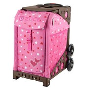 ZUCAスポーツ フレーム（ブラウン）＋インサートバッグ（スウィートハーツ） 旅行日数目安：1～2泊 29L ZUCA Sport Frame Brown＋Insert Bag Sweetheartz