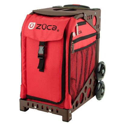 ZUCAスポーツ フレーム（ブラウン）＋インサートバッグ（チリ） 旅行日数目安：1～2泊 29L ZUCA Sport Frame Brown＋Insert Bag Chili