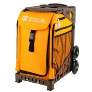 ZUCAスポーツ フレーム（ブラウン）＋インサートバッグ（コーション） 旅行日数目安：1～2泊 29L ZUCA Sport Frame Brown＋Insert Bag Caution