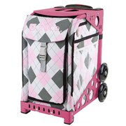 ZUCAスポーツ フレーム（ホットピンク）＋インサートバッグ（ピンクアーガイル） 旅行日数目安：2～3泊 40.23L ZUCA Sport Frame HotPink＋Insert Bag Pink Argyle