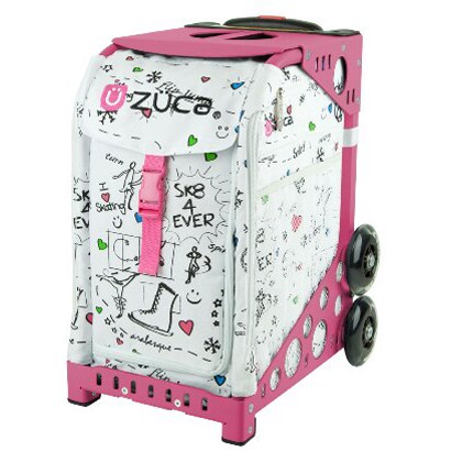 ZUCAスポーツ フレーム（ホットピンク）＋インサートバッグ（スケート） 旅行日数目安：1～2泊 29L ZUCA Sport Frame HotPink＋Insert Bag SK8