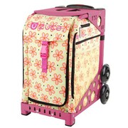 ZUCAスポーツ フレーム(ホットピンク)+インサートバッグ(フラワーズ) 旅行日数目安:2~3泊 40.23L ZUCA Sport Frame HotPink+Insert Bag Flowerz