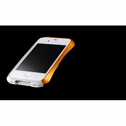 DCB-IP42A6OWR [CLEAVE ALUMINIUM BUMPER for iPhone4/4S EVO SONIC ORANGE(ORANGEアルミ+WHITE PC)]