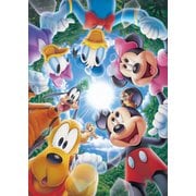 D108-734 ココロをつなごう！！ [ジグソーパズル ディズニー 108ピース（完成サイズ:18.2×25.7cm）]