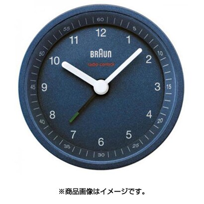 アナログアラームクロック BNC007BLBL-RC