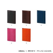フォルダイアリー 2013年 月間+別冊ノート A6サイズ ブラック RFD1307B