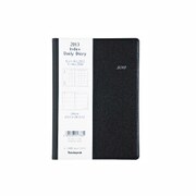 インデックスダイアリー 2013年 Ａ6 ブラック DU-A612-13GD