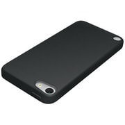 iPod touch 第5世代 シリコンケース 液晶保護フィルム付 ブラック BSIP12TCSBK