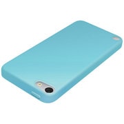 iPod touch 第5世代 光るシリコンケース 液晶保護フィルム付 ブルー BSIP12TCSLBL