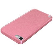 iPod touch 第5世代 ラメソフトケース 液晶保護フィルム付 ピンク BSIP12TCTLPK