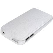iPod touch 第5世代 レザーケース ICカード対応モデル 液晶保護フィルム付 ホワイト BSIP12TCLWH