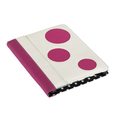 iPad2/新しいiPad用ケース SA Polka White/Pink CBA-MAROO-SA-POLKAPK